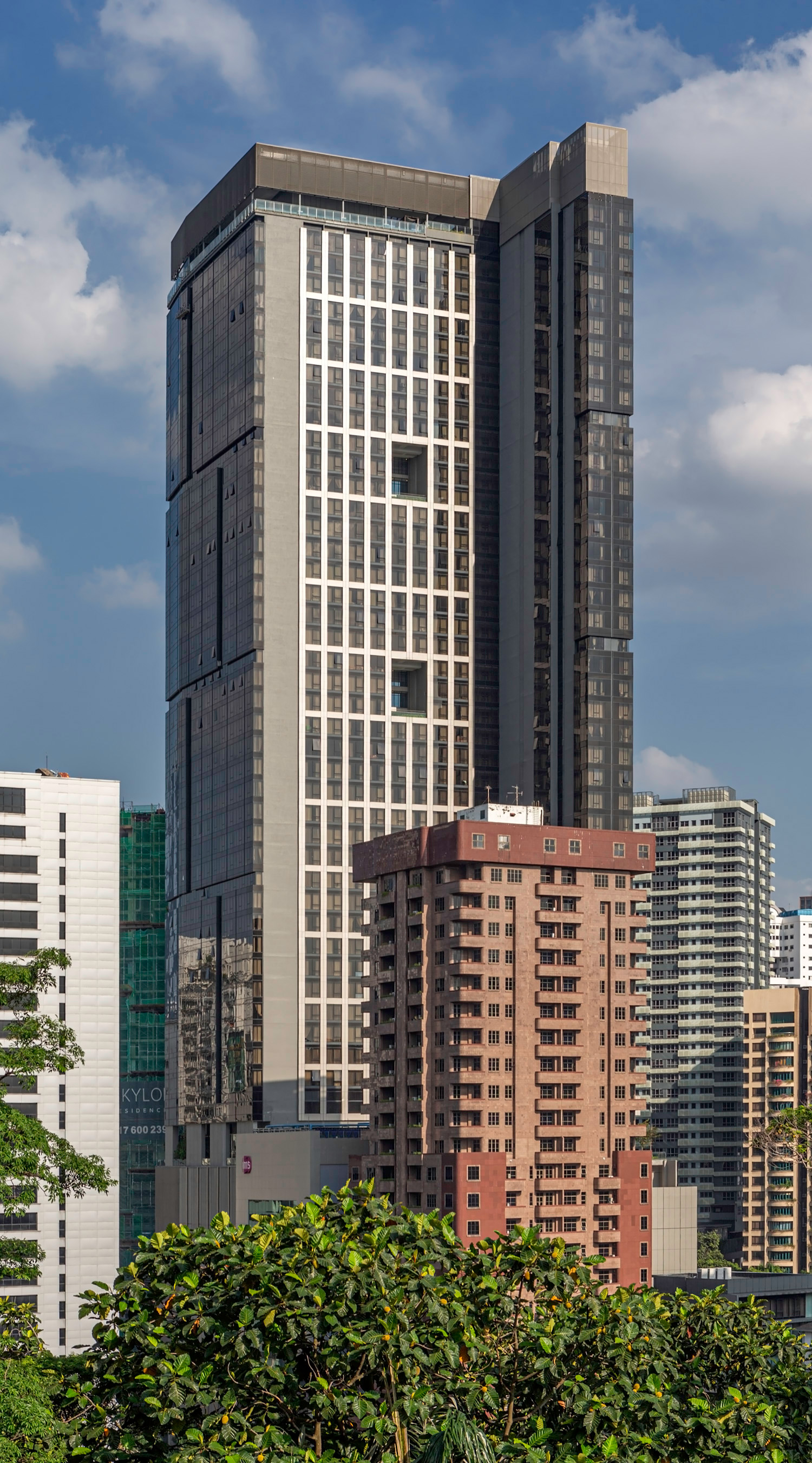 Pavilion Ceylon Hill, Kuala Lumpur - View from the northwest. © Mathias Beinling